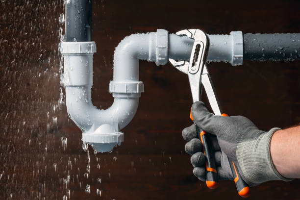 Professional Leak Detection technician working in Sandston, VA